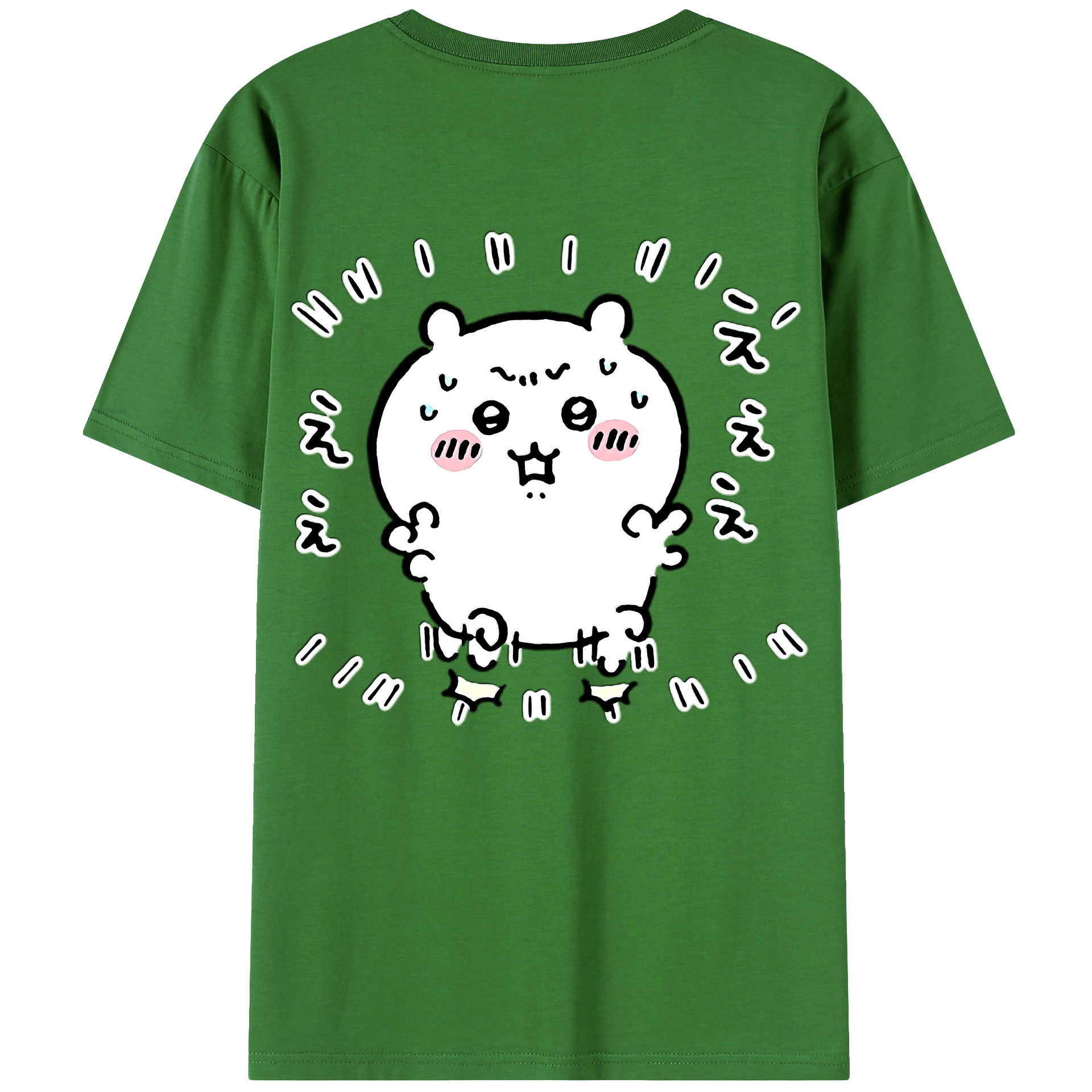 （画像用） ちいかわ ちいかわ Chii-kawa chiikawa レディース半袖Tシャツ(バックプリント)